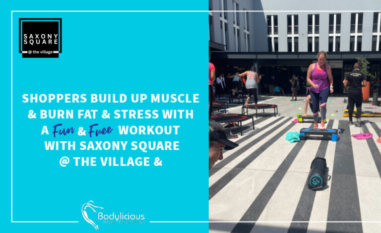Shoppers build up muscle & burn fat